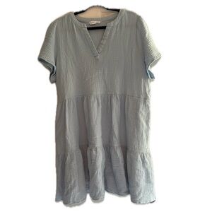 Lucky Brand Light Blue Midi Dress